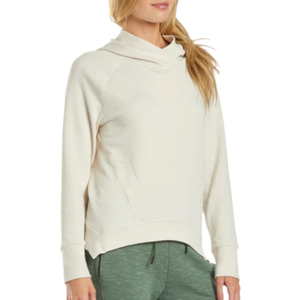 Prana Sunrise Hoodie Dream Dust Cream White Medium